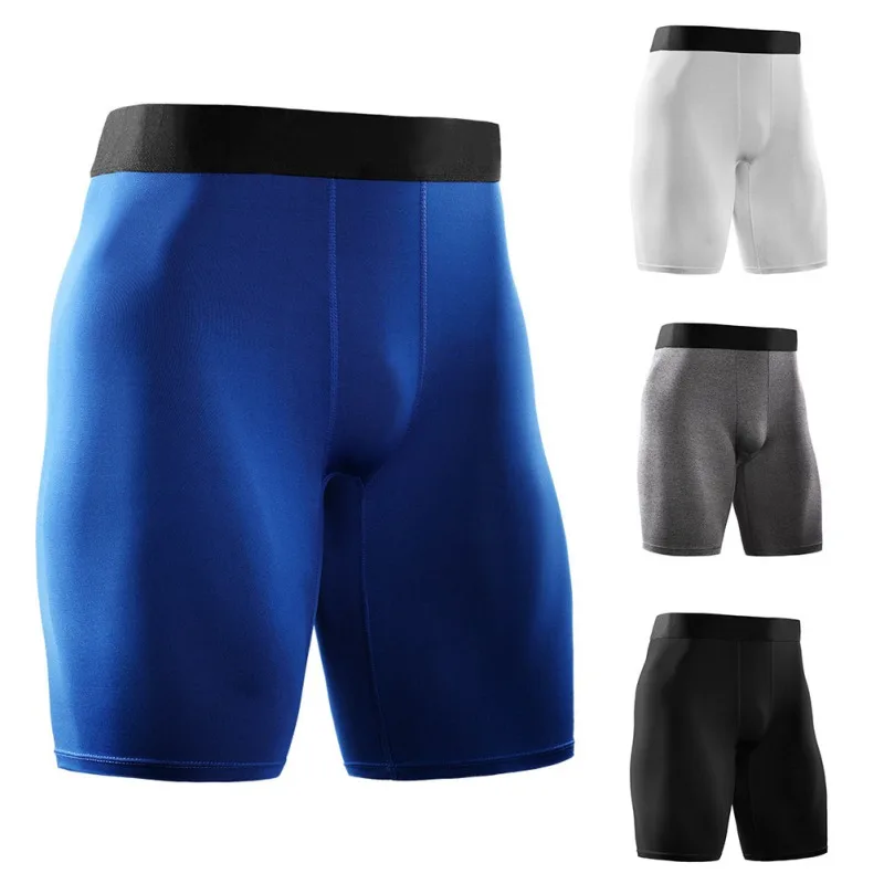 sports Breathable Elastic Shorts For Men Knitted Sweat-Absorbant Summer Outdoor Sport running gym Shorts