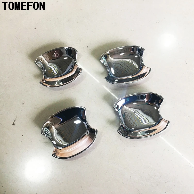 For Toyota Sienta 2015 2016 2017 Second generation NHP170 ABS Chrome Door Handle Bowl Cup Cover Trim Car Styling 4pcs