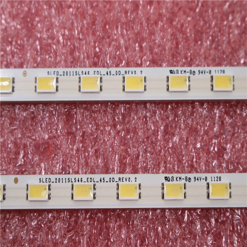 2PCS=45LEDS 522MM 46