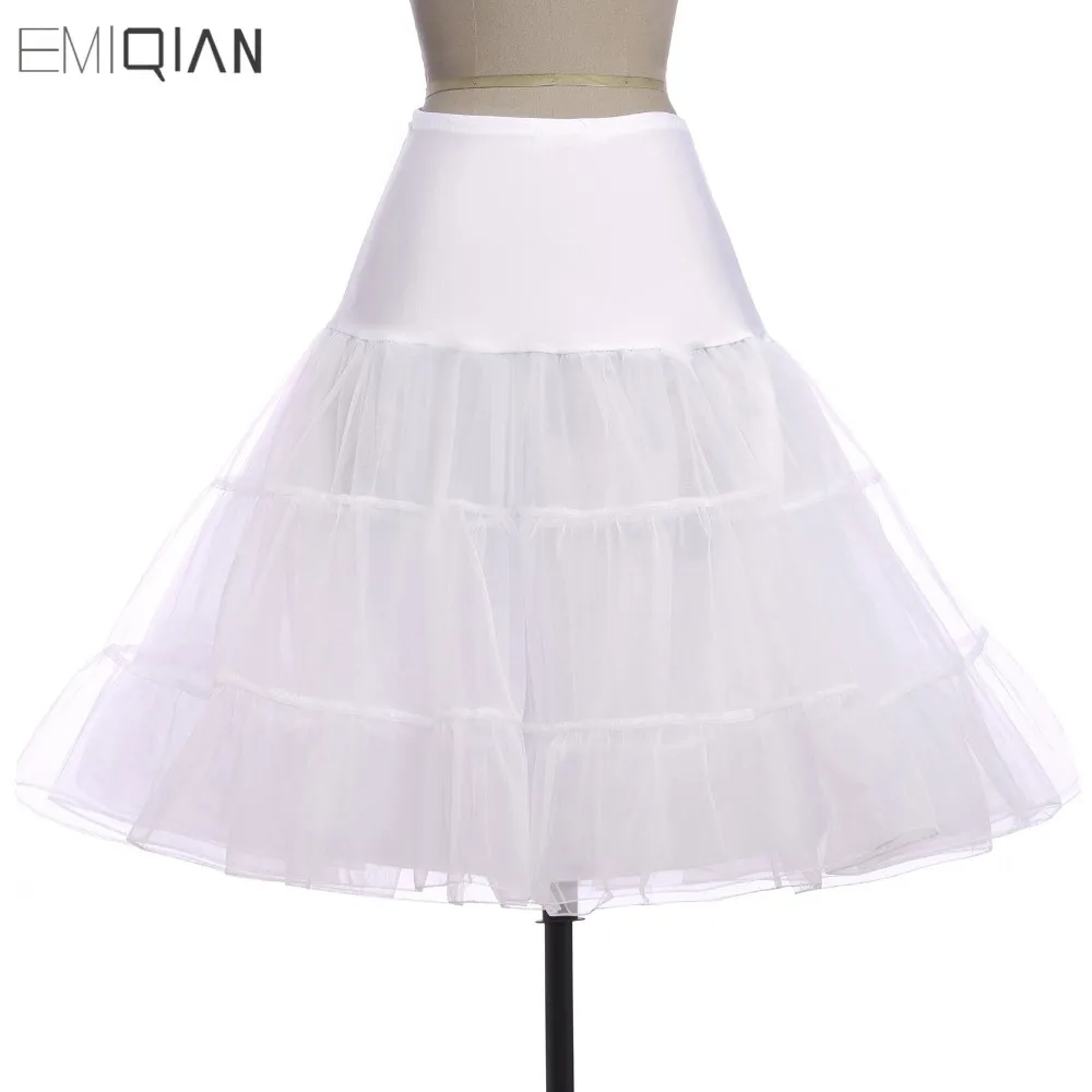 Jupon Court en Organza pour Robes de Cocktail Crinoline, Sous-Jupe Noire pour Patients de Mariage