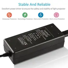 LED Power Adapter 5.5x2.1mm to 2.5mm Female Connector AC to DC 12V 24V 5V #4