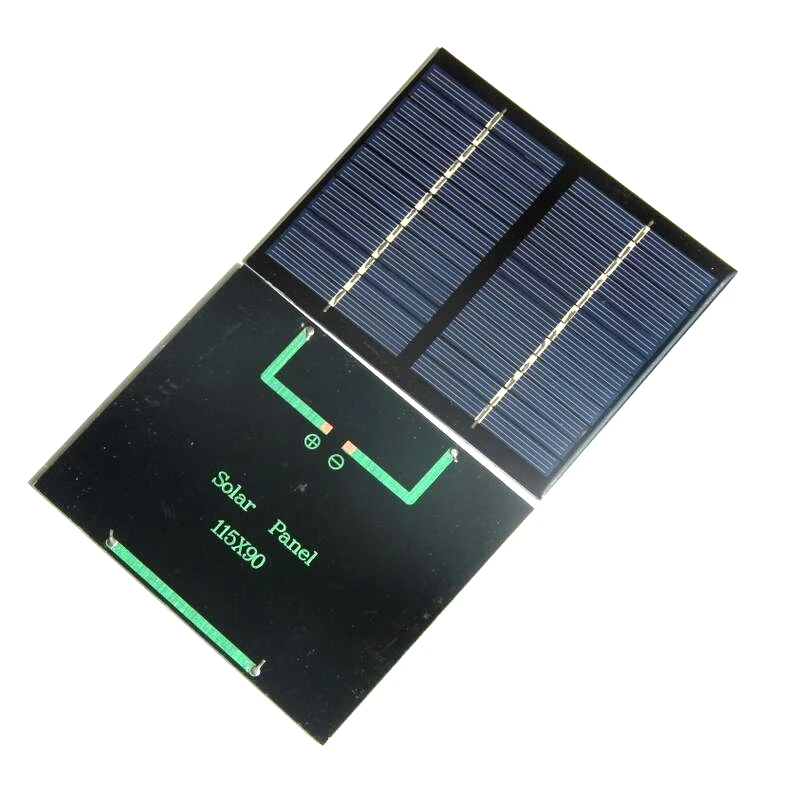 Hot Sale 24PCS/Lot 1.5W 12V Solar Panel Mini Solar Cell DIY Small Solar Power Application Education Kits 115*90MM Solar Cells