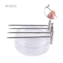 100pcs T-PINS (45mm) Pour Perruque Sur Mousse Tête Style T Pin illac Tête De Mannequin Type De Couture Salon De Coiffure