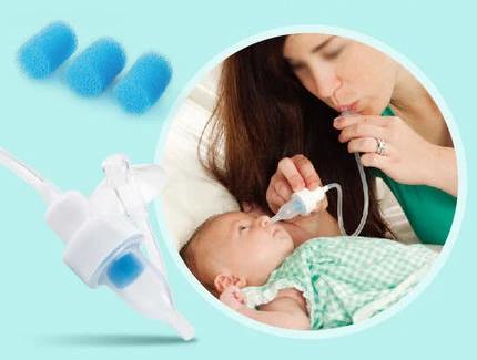 

Infant Nasal Suction Device Snot Mouth Suck Type Neonatal Sucker Tool Nose Clean Supplies Soft Head Household Cleaner Neb Care