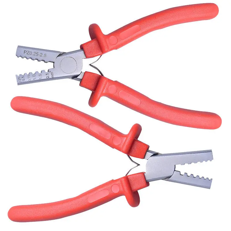 PZ 0.25-2.5 For Cable End Sleeves Style Small Crimping Plier 0.25-2.5mm2 Tool terminal
