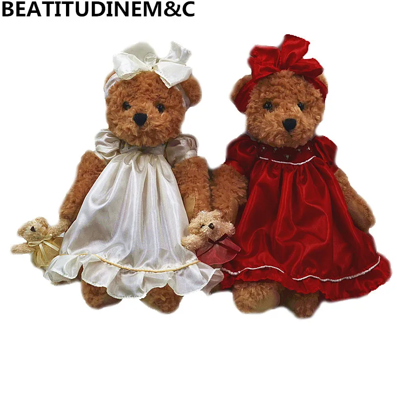 1Pcs 40cm Sexy Pajamas Teddy Bear Plush Toys, Children Toys, Girl Gifts, Birthday Gifts, Baby Toys, Teddy Bear Toys, Home Decor