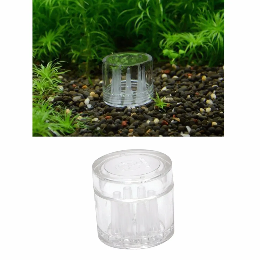 8 Holes Transparent Plastic Aquarium Tank Catcher Trap Tube Trapper for Planaria Worm Leech Fish Tank Supplies