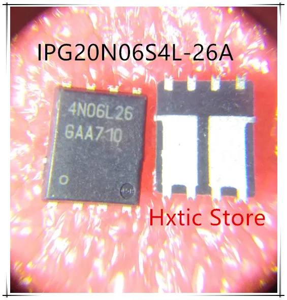 

NEW 10PCS/LOT IPG20N06S4L-26 IPG20N06S4L-26A IPG20N06S4 4N06L26 TDSON-8