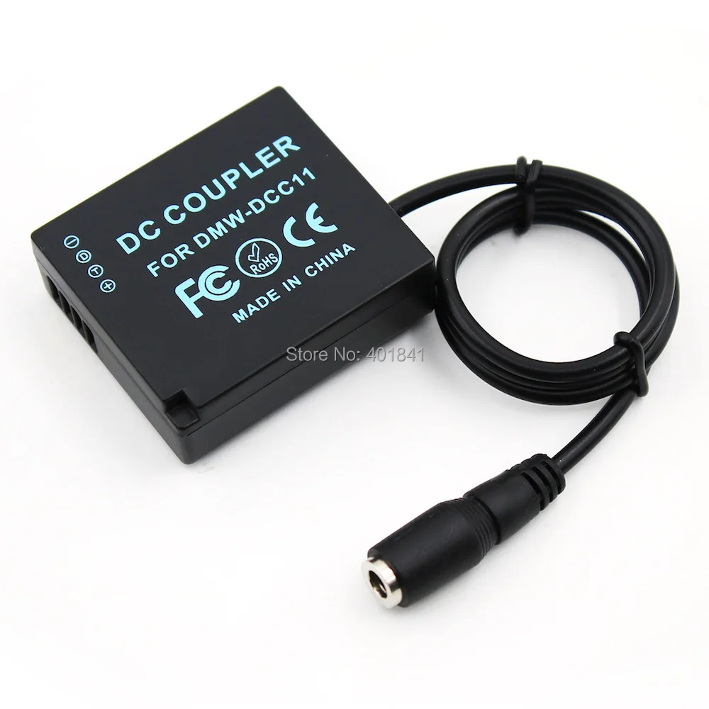 PD USB-C+DMW-DCC11 DC Coupler BLG10 BLE9 Dummy Battery for PANASONIC Lumix FMARKII DMC GF3 GF5 GF6 GX5 GX7 GX85