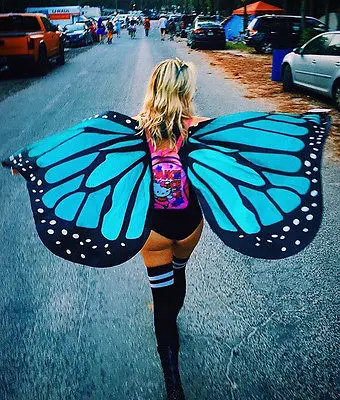 2017 Pareo Beach Cover Up Butterfly Wing Cape Bikini Cover Up Swimwear Women Robe De Plage Beach Bathing Suit Cover Up
