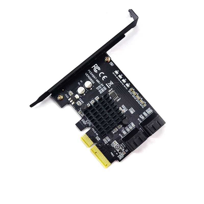 PCI Express Raid Karte 4 Port SATA 3,0 Hinzufügen Auf Karte Marvell 88SE9230 Chipset Konform mit PCI-E Spezifikation revision 2,2 für PC