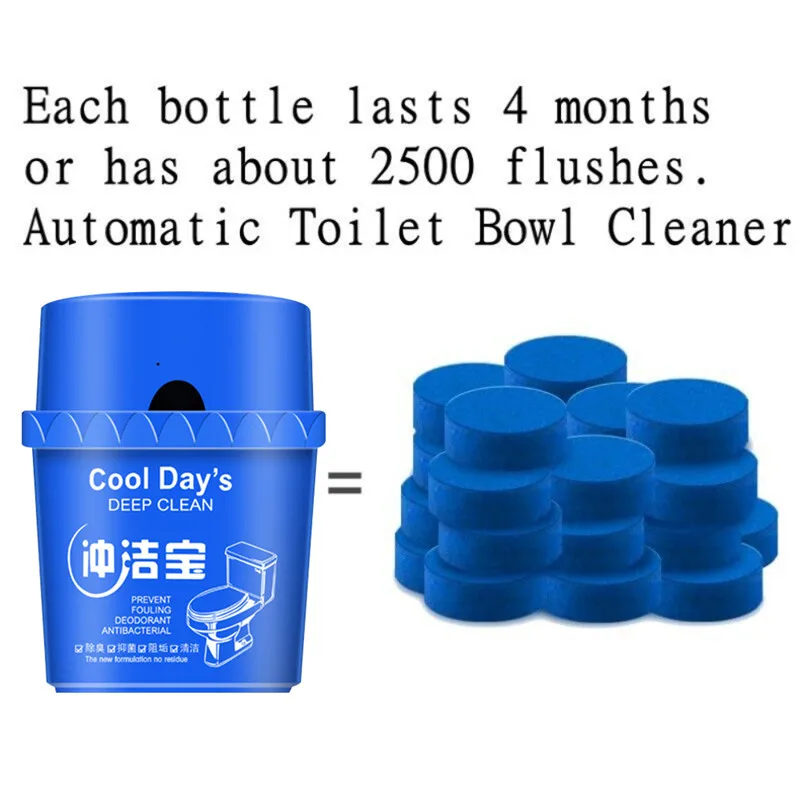 Automatic Toilet Cleaner Cleaning Toilet Cleaner Chlorine Tablets Clean Spot