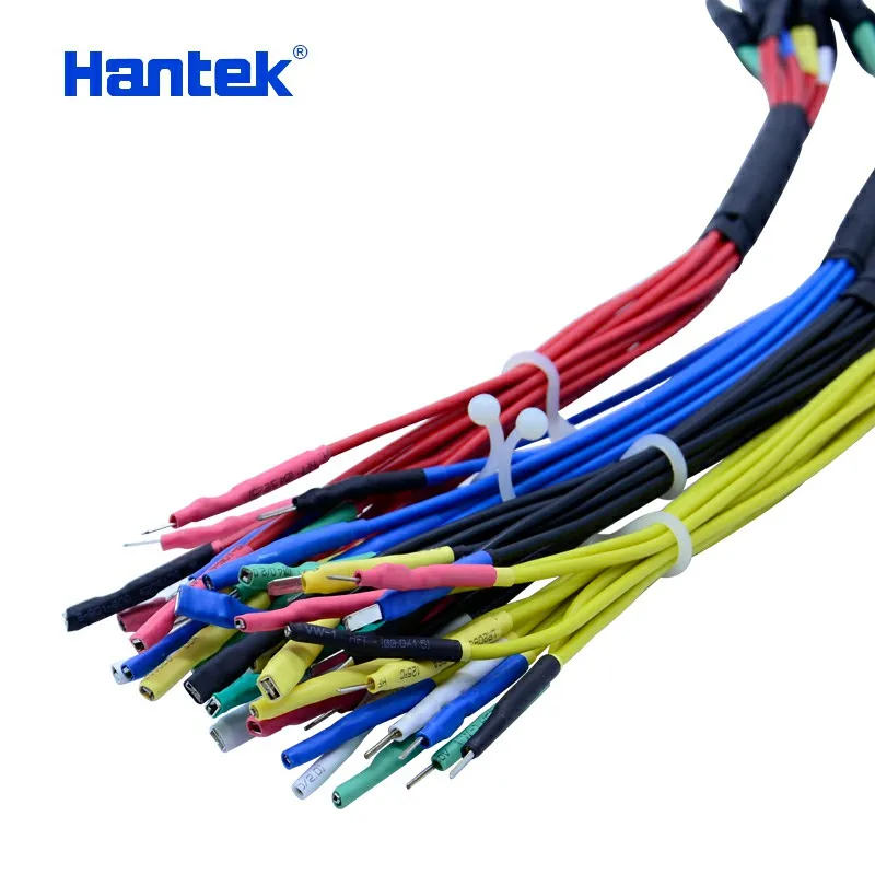 Hantek HT306 6-way Universal Breakout Leads for Automotive Oscilloscope Diagnostic 4 Sizes 0.6 mm, 1.5 mm, 2.3 mm and 2.8 mm