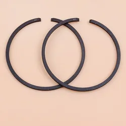 2Pcs/lot 44mm Piston Rings Fit Husqvarna 49 42 51 55 246 345 350 340 346 351 353 Jonsered 2150 CS2150 Chainsaw Parts 503289010