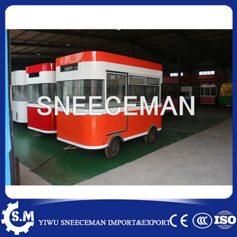 China super manufacturer made professional provided food trailer