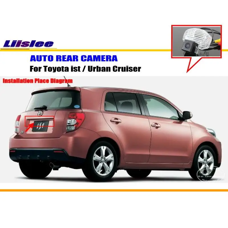 For Toyota Ist 2007-2014 For Urban Cruiser 2009-2014 Car Rearview Rear View Camera Parking AUTO HD CCD CAM Accessories Kit