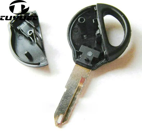 10PCS Transponder key shell Blanks For Peugeot 206