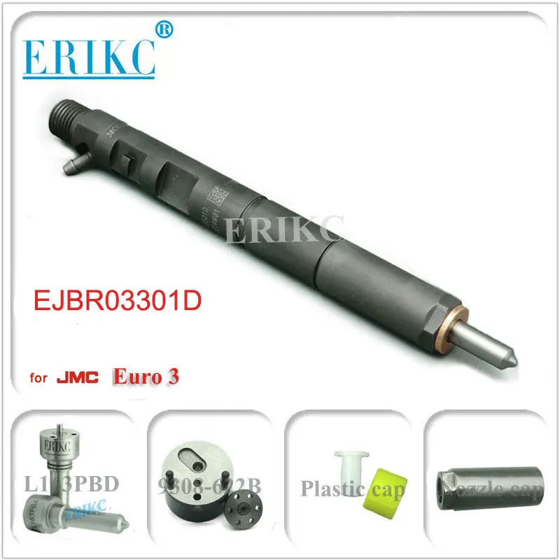 ERIKC common rail injector assy EJBR03301D (3301D) diesel engine complete injector body for Delphi Transit 2.8L Van (114bhp)