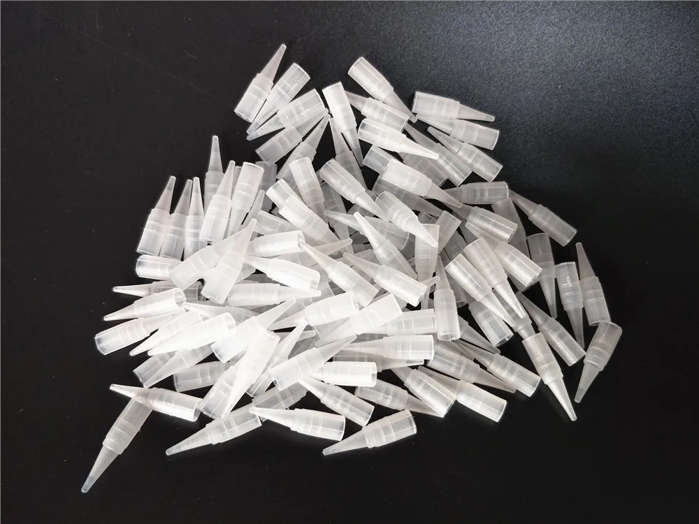 

1000 шт., одноразовые насадки для татуажа бровей и губ