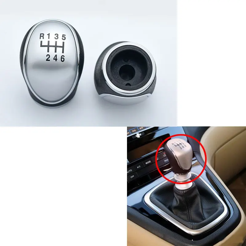 6 speed Car Shift Gear Knobs Gear Shifter Shift Lever Knob For Great Wall Hover H6 Car Styling