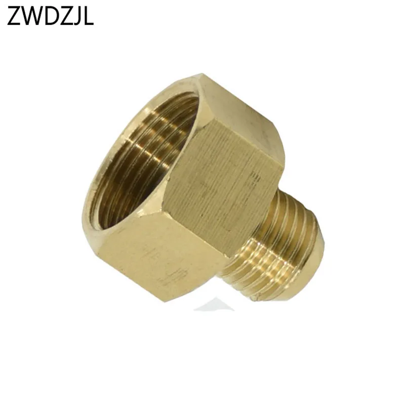 Female M22 to M14 male Connector brass adapter Pressure washer Reducing joint threaded Connector spray machine fittings 1 pcs