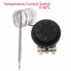 250V/380V 16A 0-60 degree Temperature Control Switch Capillary Thermostat Controlled A10 dropshipping