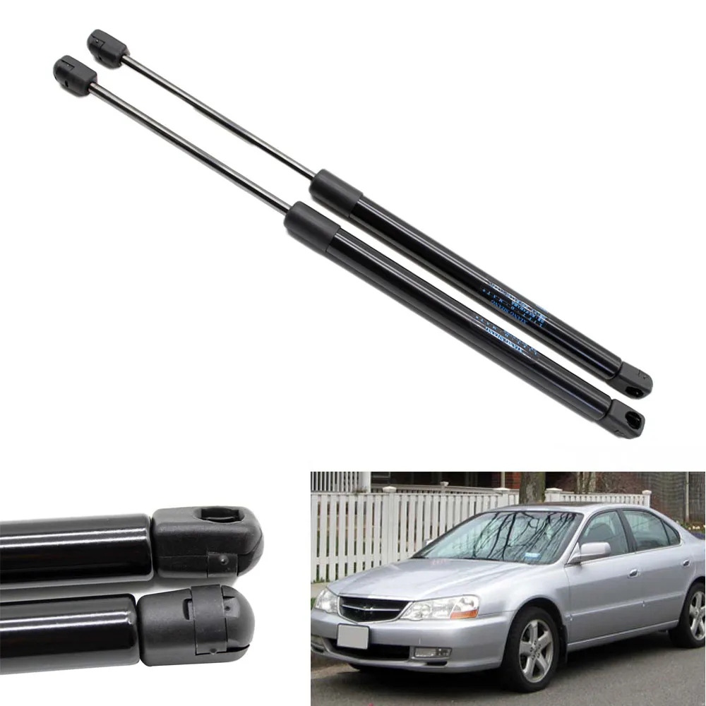 

2pcs Auto front Bonnet Hood Lift Supports Shock Gas Struts Spring for Acura TL 2002-2003 Sedan 14.13 inch