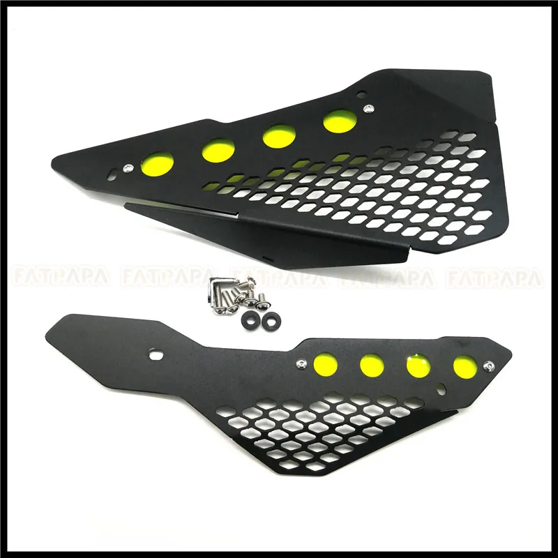 Aluminum motorcycle accessories seat cushion side decorative fender protective cover FOR DUCATI Scrambler 400 800 1100