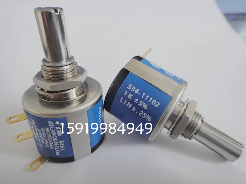 SPECTROL MOD 534-1-1 100K precision multi-turn potentiometer original authentic switch