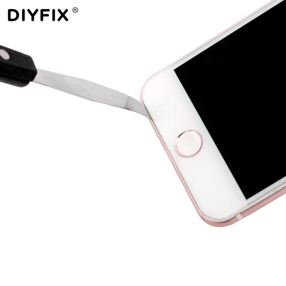 DIYFIX Ultra Thin Flexible Stainless Steel Pry Spudger Disassemble Knife for iPhone iPad Samsung Mobile Phone Repair Tools