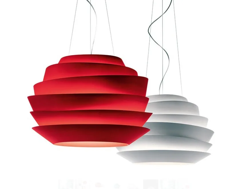 

Wave White Rose Pendant Lamp Replica Le Soleil Suspension Light VICENTE GARCIA JIMENEZ Diameter 63cm Hanging Ceiling Chandelier