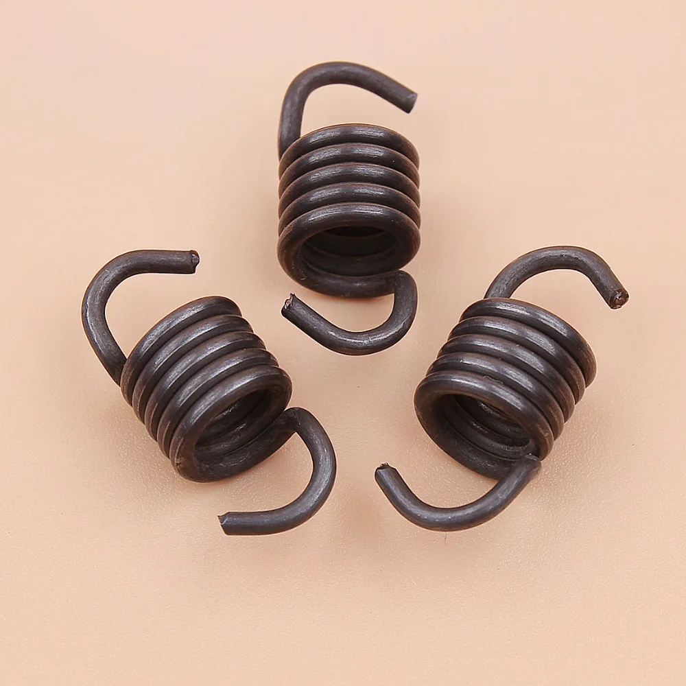 3 pçs/lote Motosserra 2500 Mola de Embreagem para Chinês 2500 Zenoah Komatsu G2500 25cc Timberpro Lawnflite Pequenas serras a gasolina