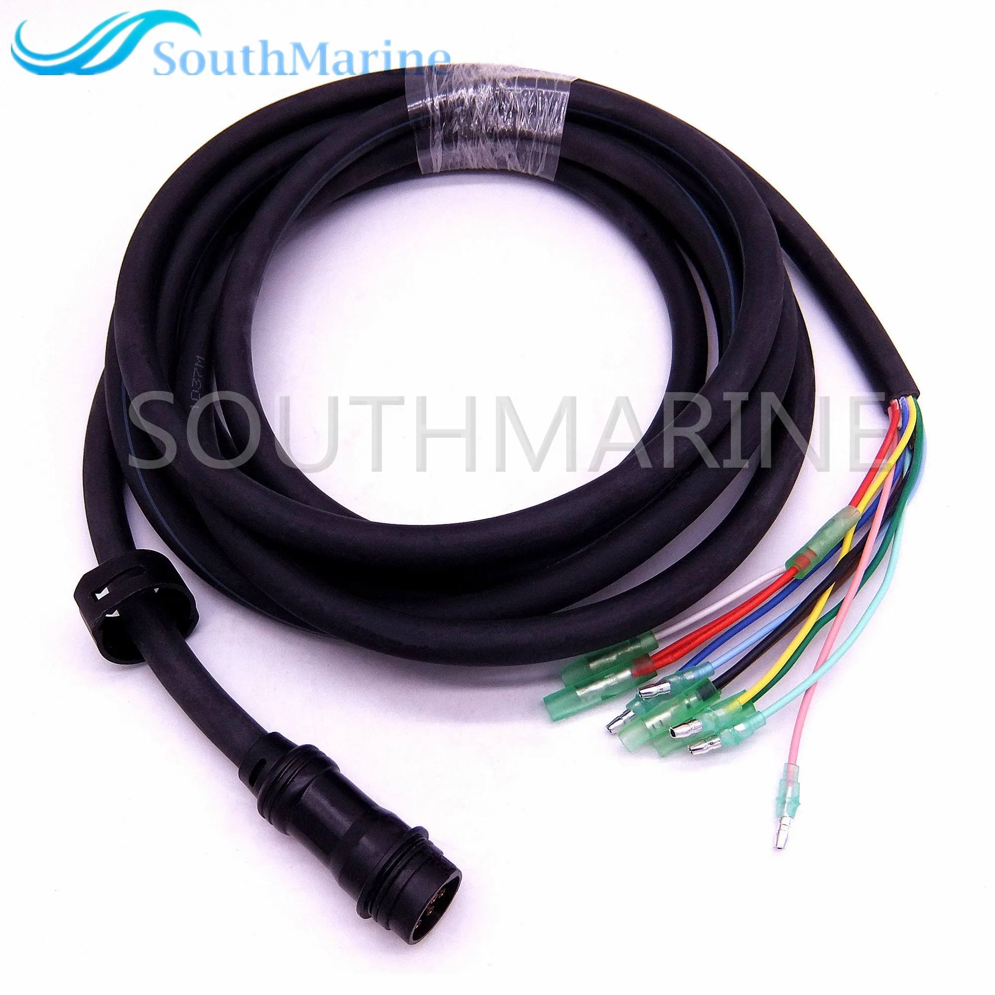 688-8258A-20 Cable Main Wire Harness for Yamaha Outboard Engine 703 Remote Control Box 10 Pins 16.4FT