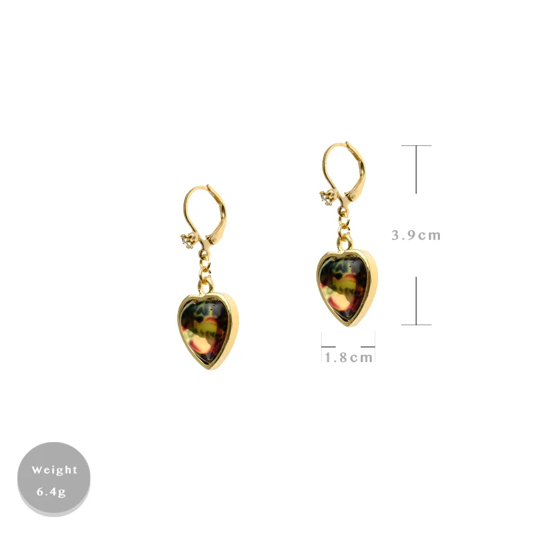 Amorita boutique  Golden Love Earring