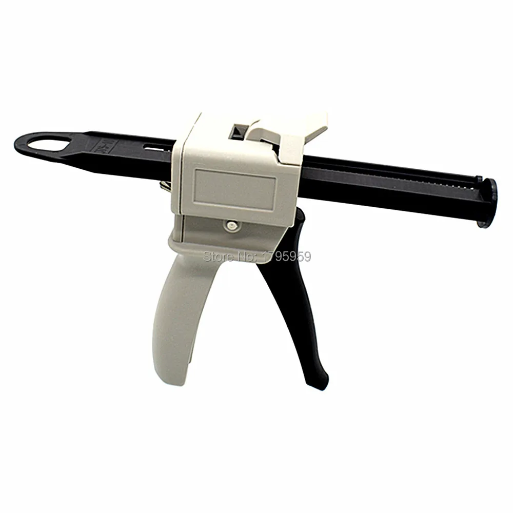 Glue Gun 50ml 75ml AB Epoxy Applicator Glue Adhensive Gun Mixed 1:1 2:1 10:1 Manual Dispenser Glue Guns Tool Hand Caulking Gun