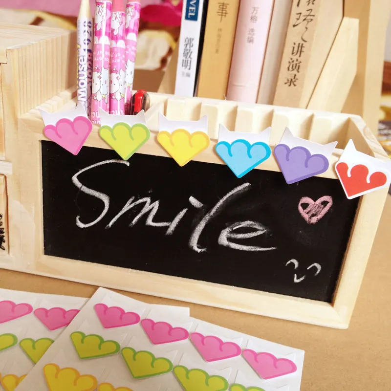 24 Pcs/Lot DIY Colorful Cloud Corner Paper Stickers For Photo Albums Fitting Handwork Frame Exquisite Decoration Scrapbooking
