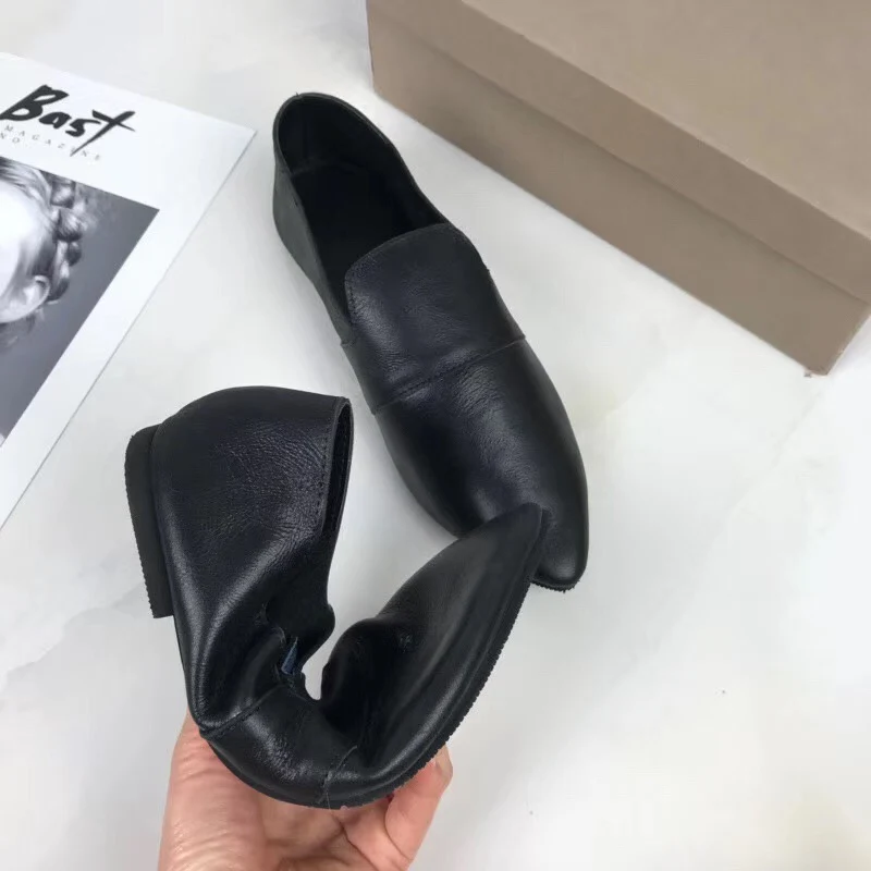 Spring/Autumn Women Genuine Leather Shoes Comfortable soft Cowhide Pregnant mother Solid Female Driving Loafers Shoes