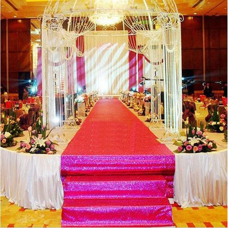 10m/lot wedding shiny capet 1 meter wide luxury wedding party carpet ,wedding runner decor supplies aisle for wedding CR-502