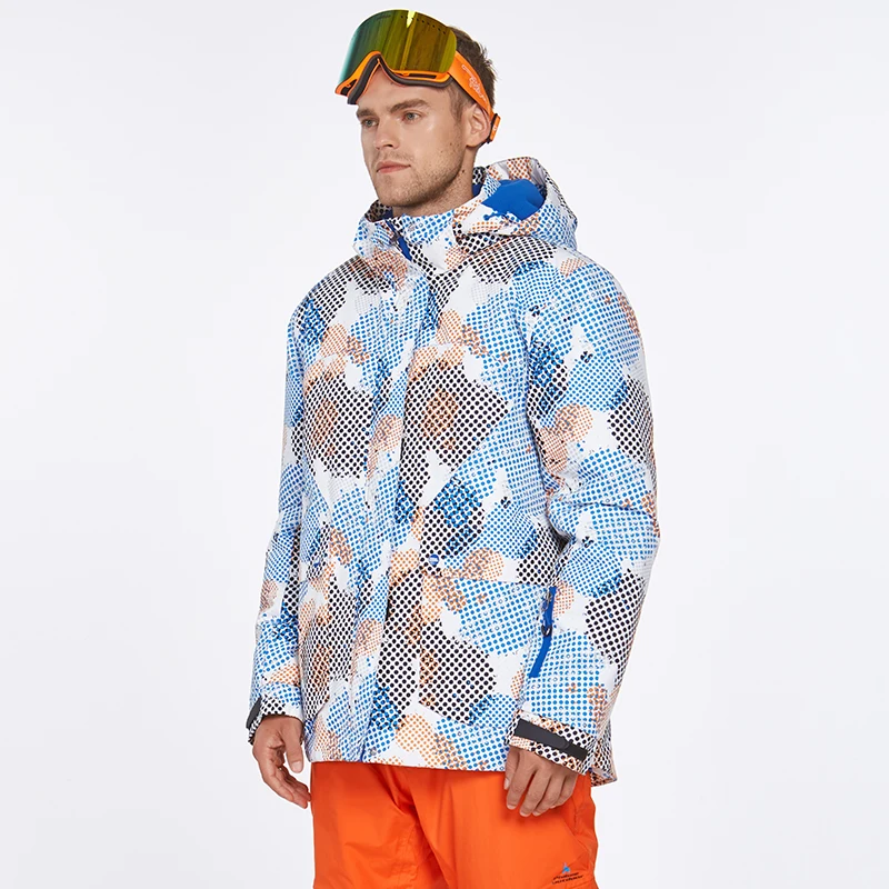 Detector New Men Waterproof Windproof Hiking Camping Outdoor Jacket Winter Clothes Outerwear Ski Snowboard Jacket