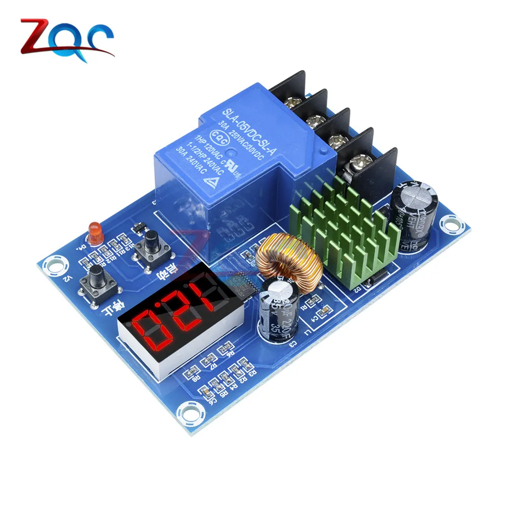 XH-M604 Battery Charger Control Module DC 6-60V Storage Lithium Battery Charging Control Switch Protection Board