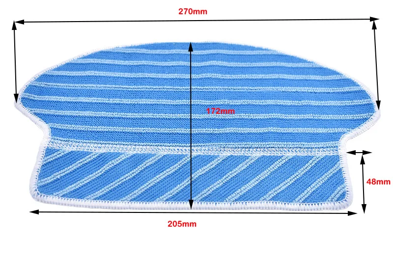 Almofadas de pano para proscenic 780t 790t, 5 peças, cisne, robô aspirador de pó, kaka jazz suzuki