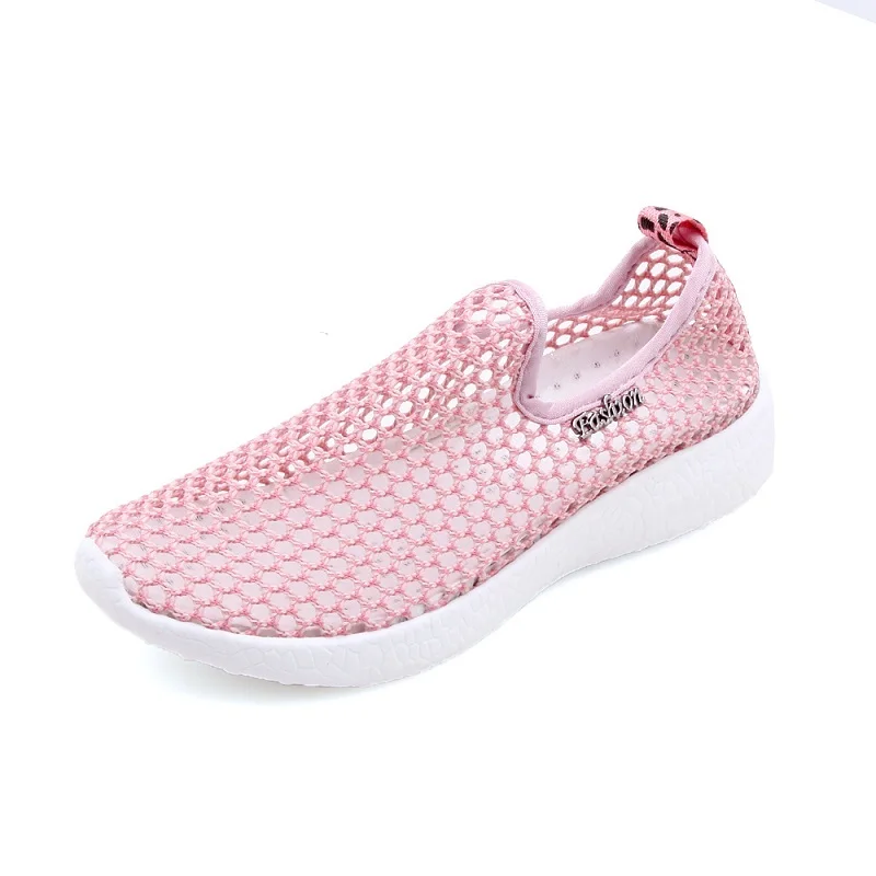 

Tennis Shoes 2019 New Air Mesh Women Outdoor Sport Shoes Female Soft Lightweight Breathable Tennis Students Flats Non-Slip Shoes