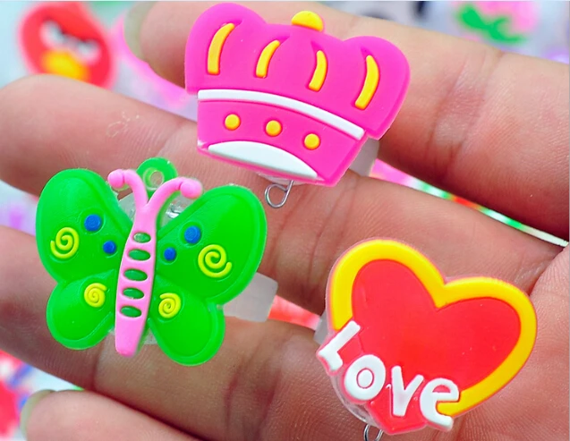 3600pcs/lot Glowing cartoon finger rings, LED flashing light toy for kids birthday party favors,animal and fr