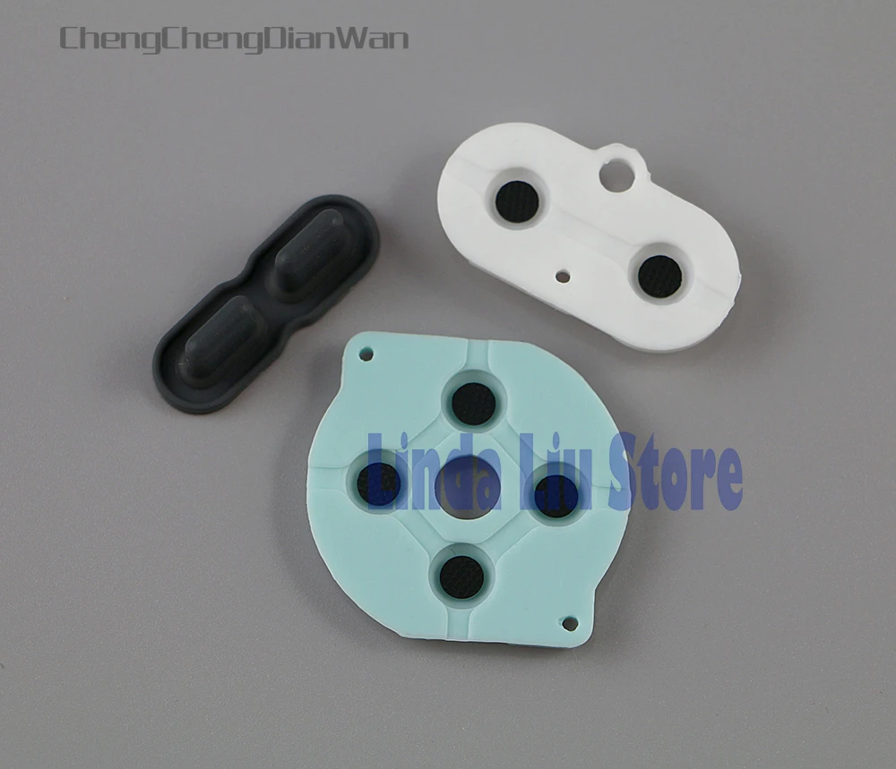 30 Sets Ersatzteil für Gameboy Pocket GBP Leitfähiges Gummipolster aus Silikonkautschuk