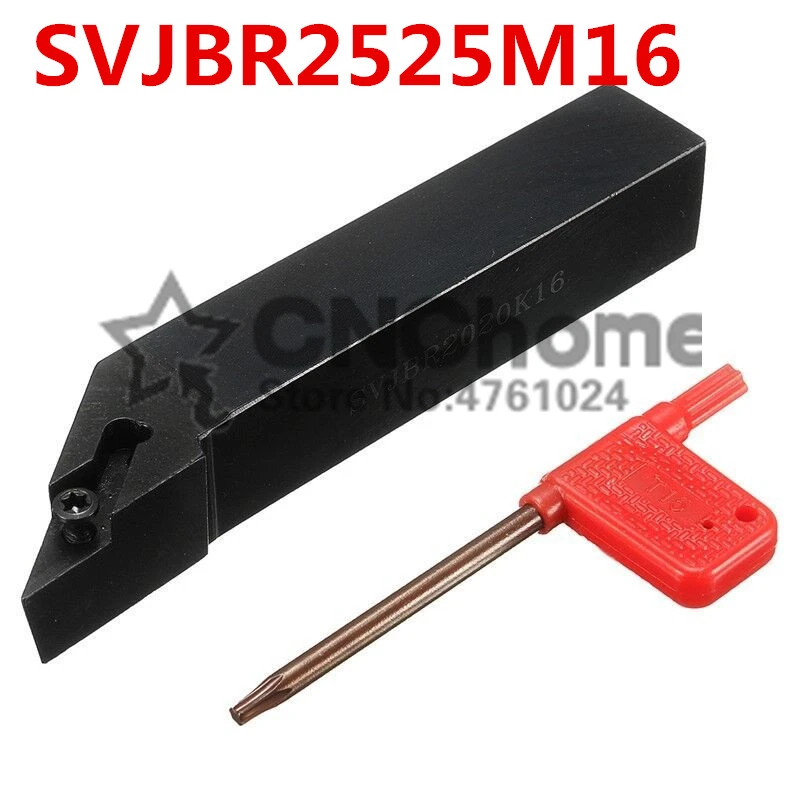 

SVJBR2525M16/SVJBL2525M16 токарный станок для резки металла токарный станок с ЧПУ токарные инструменты Внешний токарный инструмент держатель s-типа SVJBR/L