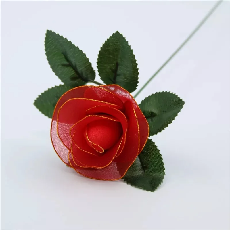 5pcs 36 kleuren Zijden Bloemen Voor Home Decoratie DIY Nylon Kous Voor Bloem Maken Nylon Materiaal Bloemen Voor Bruiloft decor