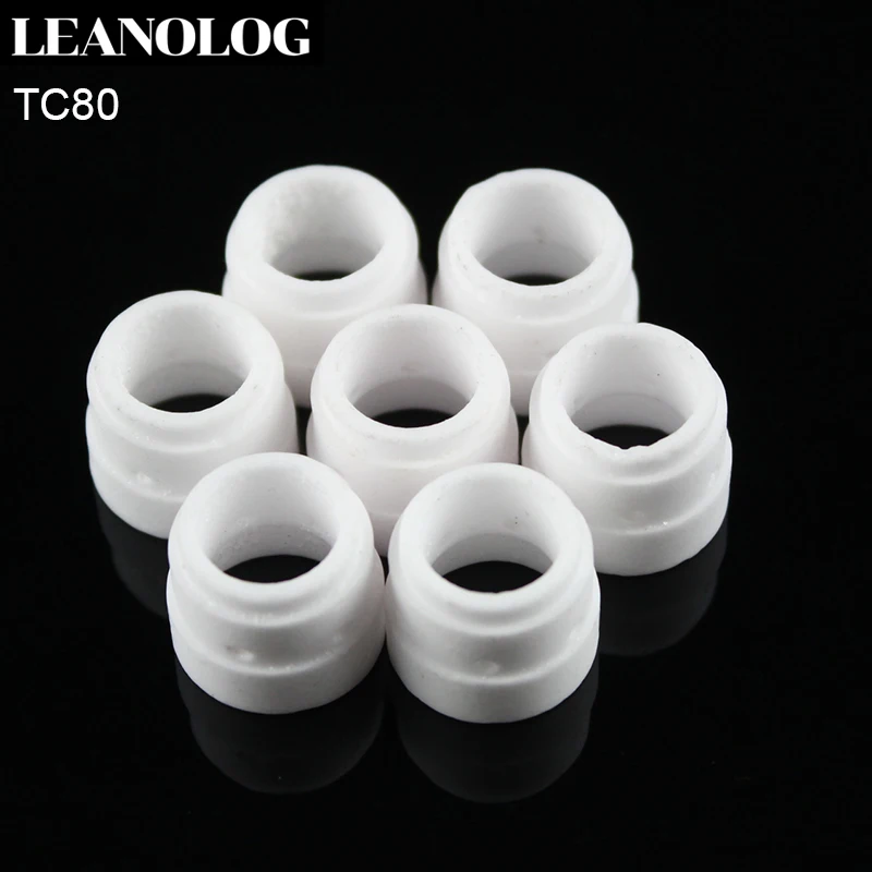 

Cutting Accessories 30Pcs TC60/TC80 Torch Consumables Gas Ring for Cut40 Cut30 Cut50 CUT60 Inverter Plasma Cutter