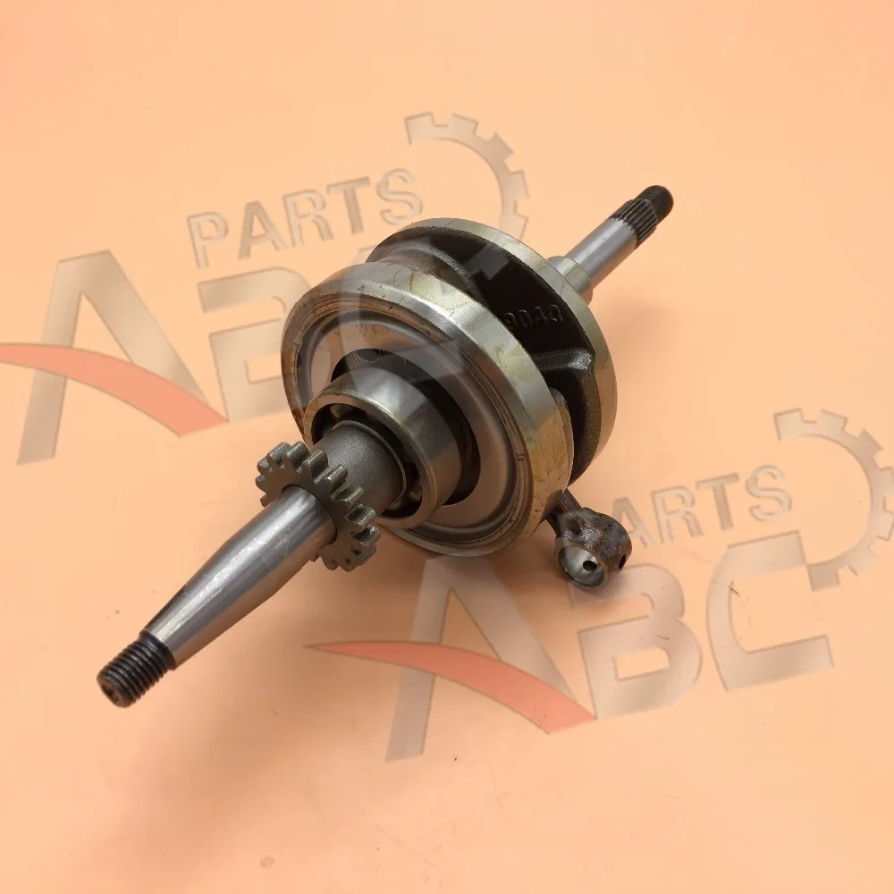 16T GY6 50cc Crankshaft Crank For 139QMB 139QMA Taotao Roketa SUNL JCL JONWAY Scooter Moped