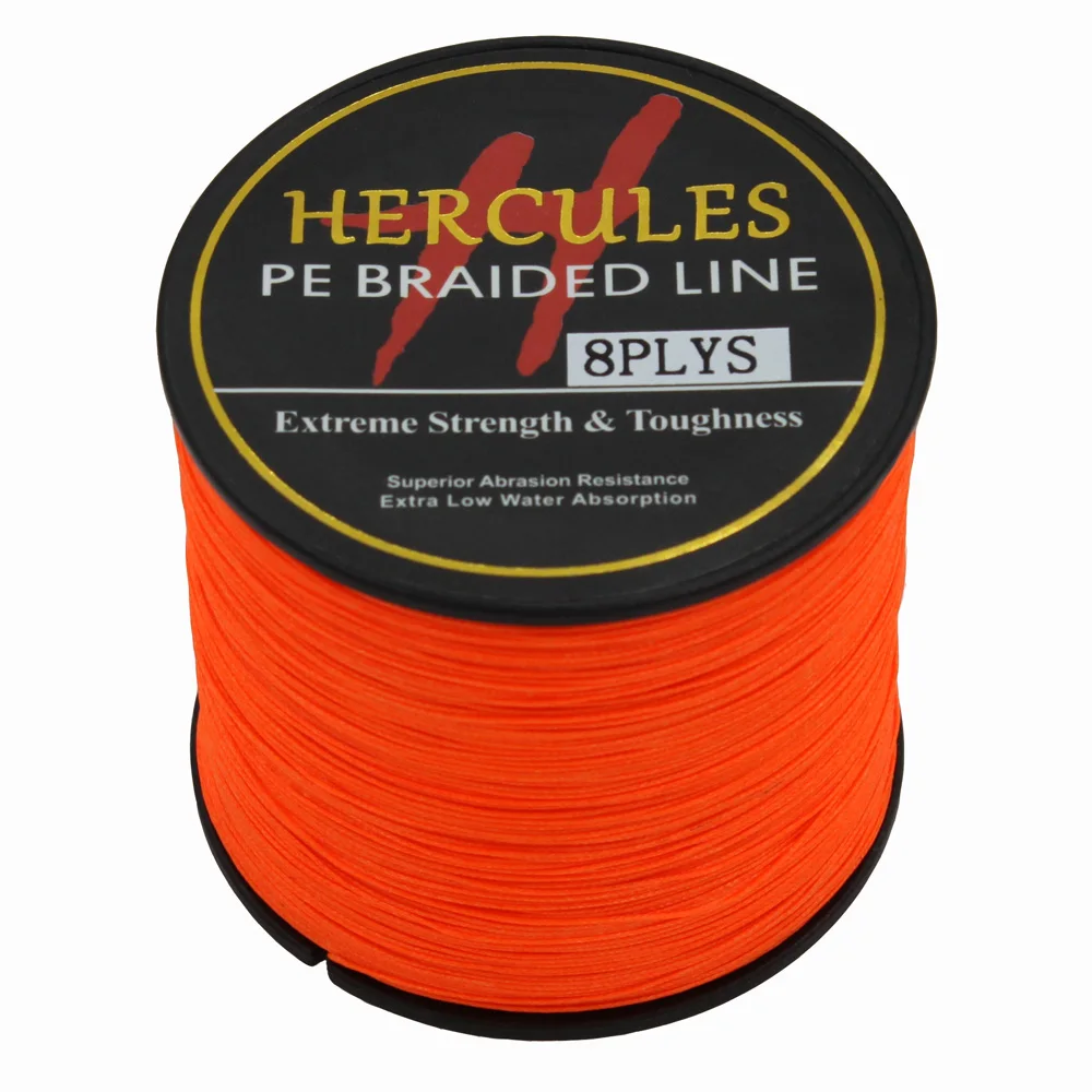 Hercules PE Braided Fishing Line Sea Saltwater Fishing Weave Extreme Super Strong 100% Super Power 8 Strands 300m image 5