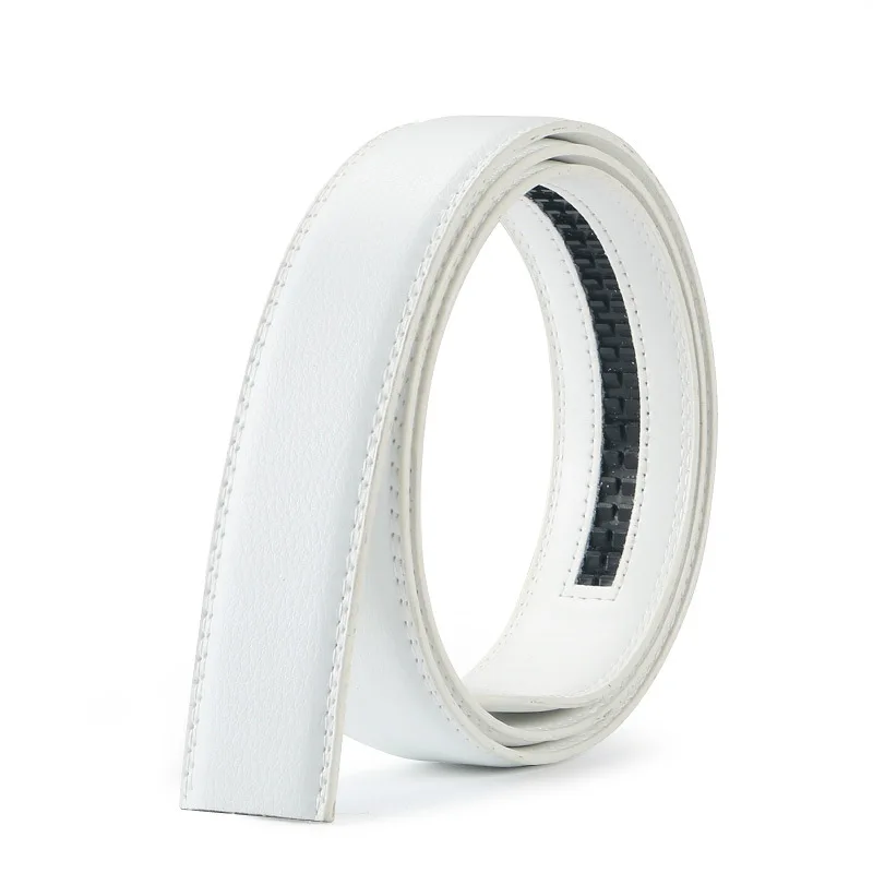 new Luxury Brand Belts Men High Quality Buckle Male Strap Genuine Leather Waistband Ceinture Homme,No Buckle Real leather 3.5cm